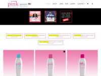 pinksensuals.com Webseite Vorschau