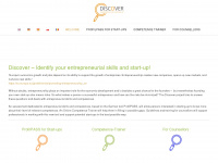 discover-startup.eu Webseite Vorschau