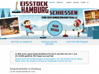 eisstock-hamburg.de Webseite Vorschau