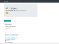 k9-project.de Webseite Vorschau