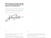 andreas-zechlin.de Webseite Vorschau