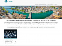 luvia.ch Webseite Vorschau