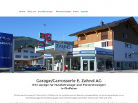 garage-zahndag.ch Webseite Vorschau