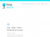 hno-wohl.de Webseite Vorschau