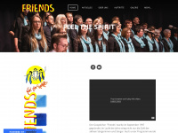 gospelchor-friends.weebly.com Webseite Vorschau