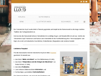 literarischerlloyd.de Webseite Vorschau