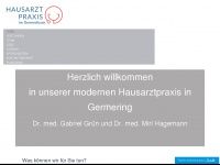 hausarzt-germedicum.de Webseite Vorschau