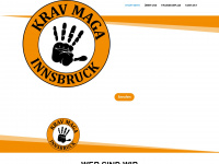 kravmagainnsbruck.at Webseite Vorschau