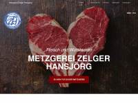 metzgerei-zelger.it Webseite Vorschau