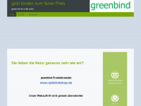 greenbind.de Webseite Vorschau