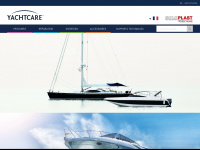 yachtcare.fr Webseite Vorschau