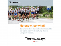 skiroll.ch Webseite Vorschau