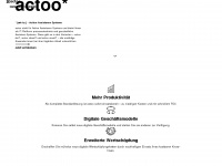 actoo.com Webseite Vorschau