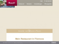 restaurant-filzmoos.at Webseite Vorschau