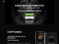 panthera-automotive.com Webseite Vorschau