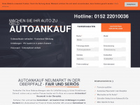 autoankauf-neumarkt-in-der-oberpfalz.de Webseite Vorschau