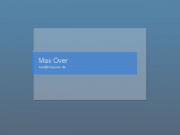 maxover.de Webseite Vorschau