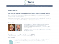 iwes-multifamilientherapie.de Webseite Vorschau