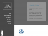 dbaustria.com Webseite Vorschau