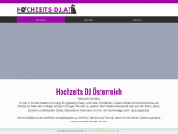 hochzeits-dj.at Webseite Vorschau