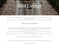 mint-design.ch Webseite Vorschau