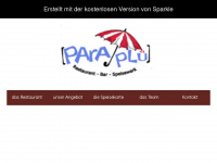 paraplue.at Webseite Vorschau