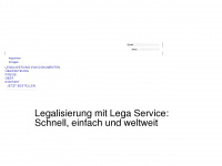 lega-service.com Webseite Vorschau