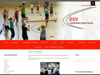 detmolder-sportverein.de Webseite Vorschau