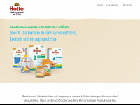 holle-klimapositiv.ch Webseite Vorschau
