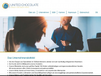 united-chocolate.com Webseite Vorschau