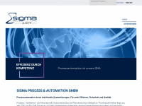 sigma-pa.de Webseite Vorschau