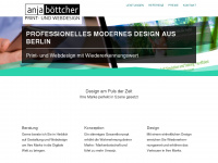 anja-boettcher.de Webseite Vorschau
