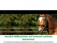 gestuet-stoeckerhof.com Webseite Vorschau