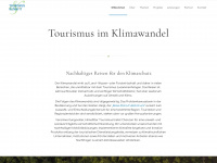 tourismusklimafit.at Webseite Vorschau
