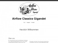 airflowclassics.ch Webseite Vorschau