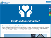 wallisellen-solidarisch.ch Webseite Vorschau