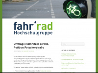 fahrradhsg.wordpress.com Webseite Vorschau