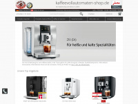 kaffeevollautomaten-shop.de Webseite Vorschau