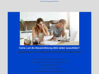steuererklaerungausfuellenlassen.ch Webseite Vorschau