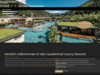 quellenhof-resorts.it Webseite Vorschau