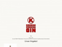 konsum-gin.de Webseite Vorschau