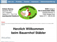 bauernhof-staebler.de Webseite Vorschau