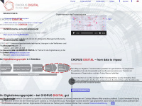 chorus-digital.com Webseite Vorschau