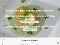 cook-and-enjoy.com Webseite Vorschau