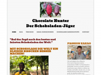 chocolate-hunter.com Webseite Vorschau