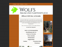 wolfs-gartenpflege.de Webseite Vorschau