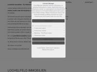 lochelfeld-immobilien.de Webseite Vorschau