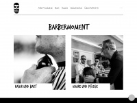 barbermoment.de Webseite Vorschau