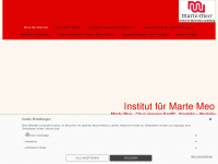 marte-meo-ausbildung.de Webseite Vorschau