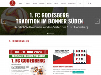 godesberg-fussball.de Webseite Vorschau